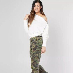 Free People Thermal zip detail top szS